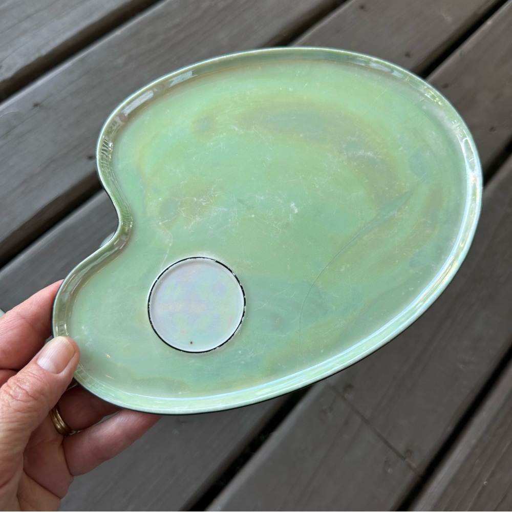 Atlas Lusterware Snack Plates (4) - Picture 5 of 8
